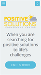 Mobile Screenshot of positivesolutionscounselingcenter.com